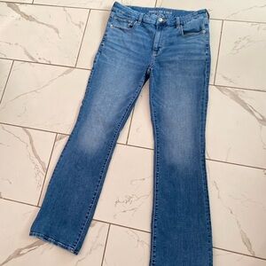 American Eagle Curvy High Rise Skinny Kick Jean